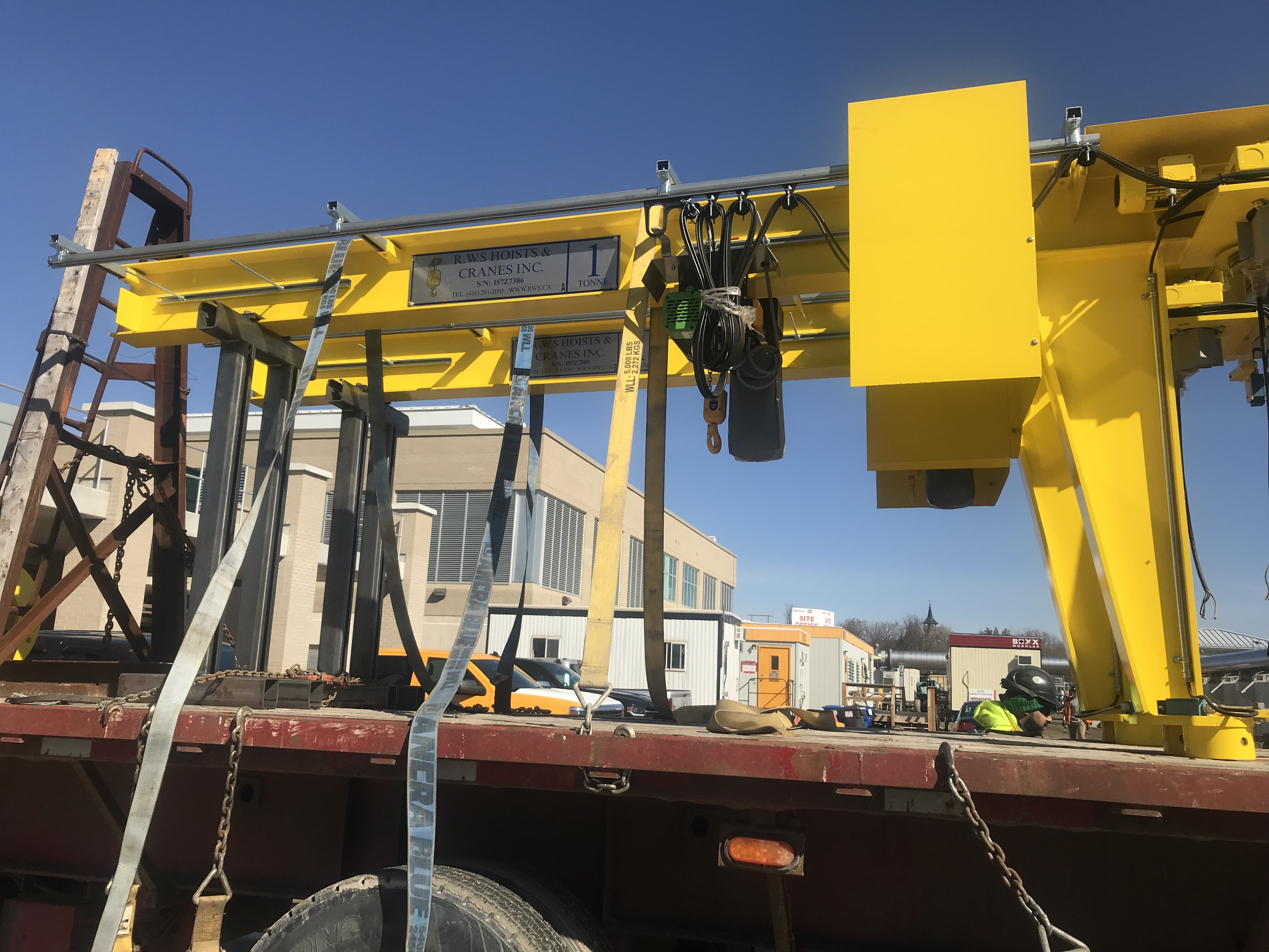 Infrastructure R.W.S. Hoists & Cranes